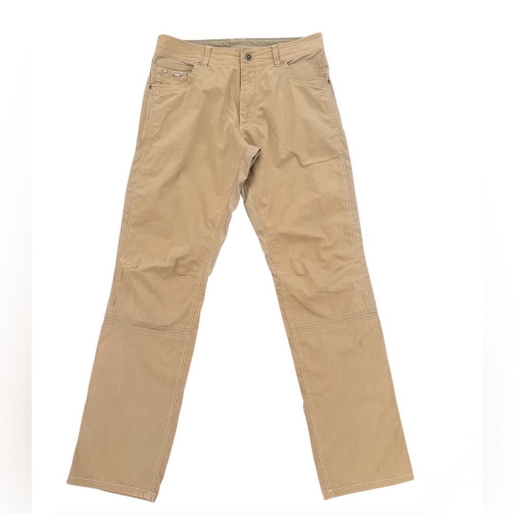 Kuhl Men’s Radikl Hiking Cargo Stretch Pants, Light Khaki Beige, Size 34 x 34 - Picture 2 of 13